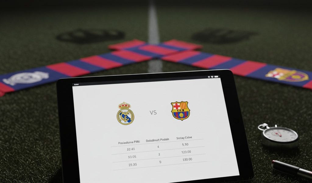 real madryt – fc barcelona – statystyki